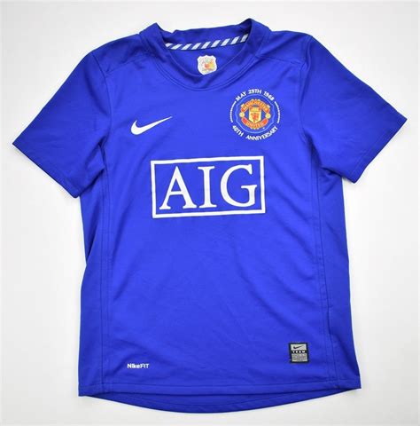 2008 09 Manchester United Shirt M Boys Football Soccer Premier