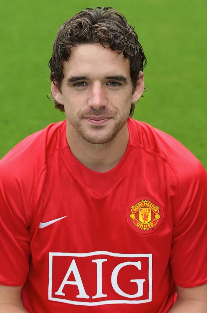 Anderson Of Manchester United Poses During The Club S Official Annual