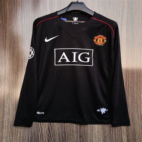 Buy Manchester United Away 2008 Ronaldo Full Sleeves Topfootball