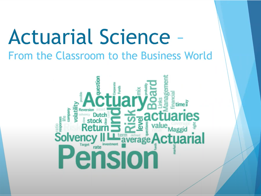 Career Pathways For Actuarial Science Students 25 September 2021 Youtube