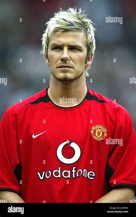 David Beckham Manchester United Fc Old Trafford Manchester England 10