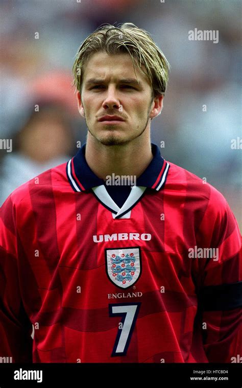 David Beckham Of Man Utd In 1999 David Beckham Football David