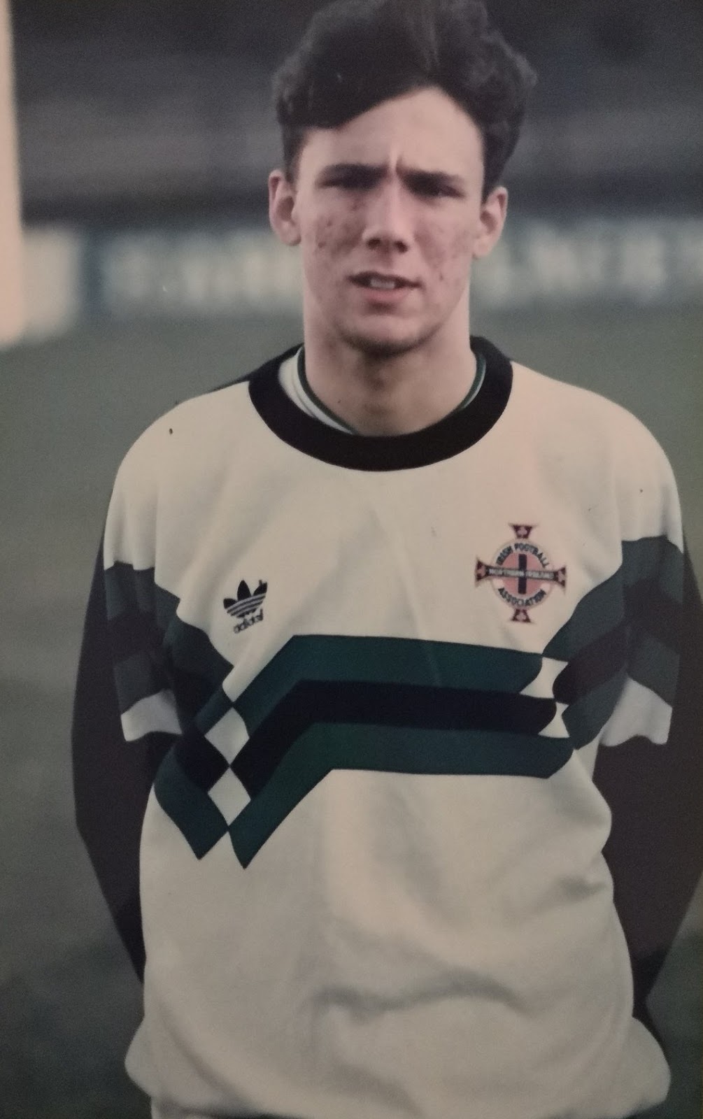 Irish League Footballing Greats Noel Bailie