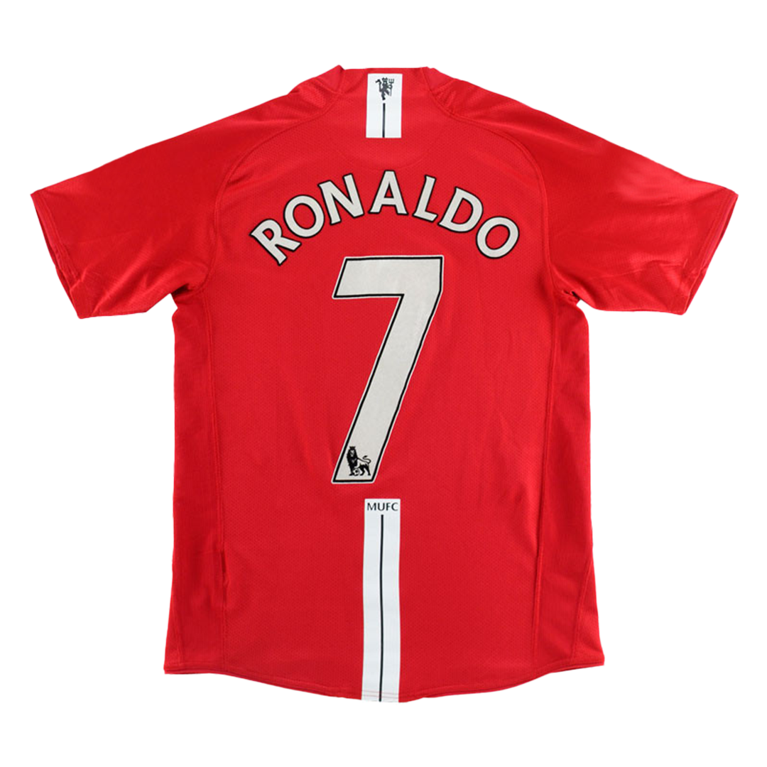 Manchester United Cristiano Ronaldo 2007 08 Home Full Sleeve Jersey