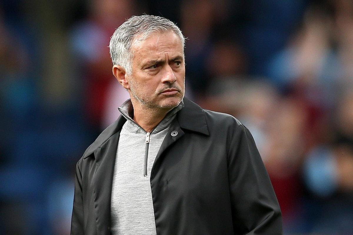 Manchester United Manager Jose Mourinho During The Premiership League