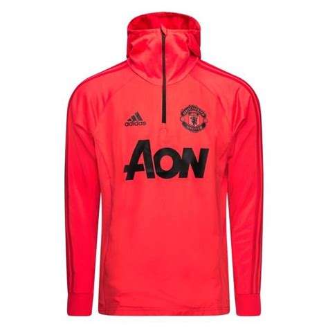 Manchester United Training Shirt Warm Core Pink Black