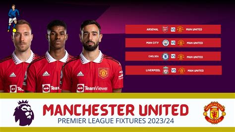 Manchester United Upcoming Fixtures