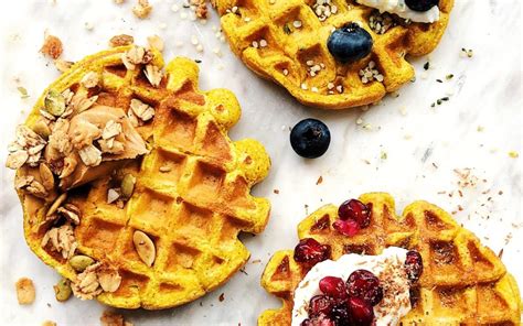 Meal Timing Matters High Protein Sunrise Waffles