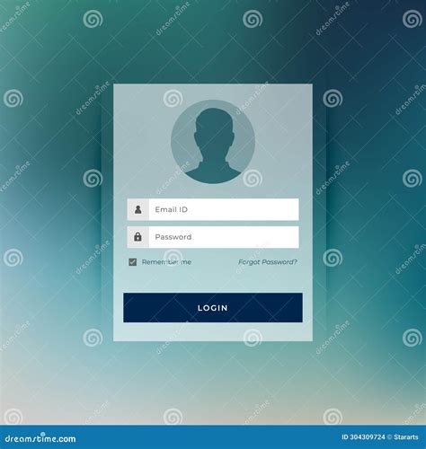 Registration Form And Login Form Page Logo Design Secure Login And Password User Friendly