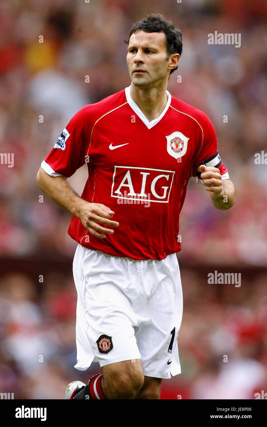 Ryan Giggs Manchester United Fc Old Trafford Manchester England 12