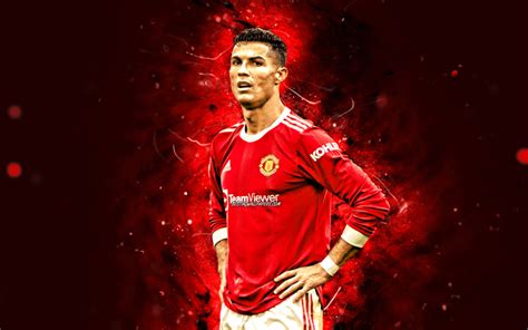 T L Charger Fonds D Cran Cristiano Ronaldo Cr7 Manchester United Fc