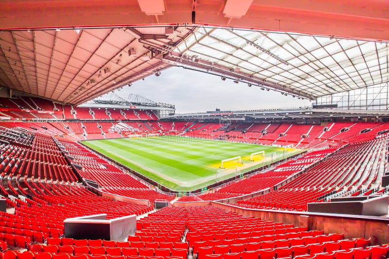 The Old Trafford Stadium Stock Fotos Und Bilder Getty Images