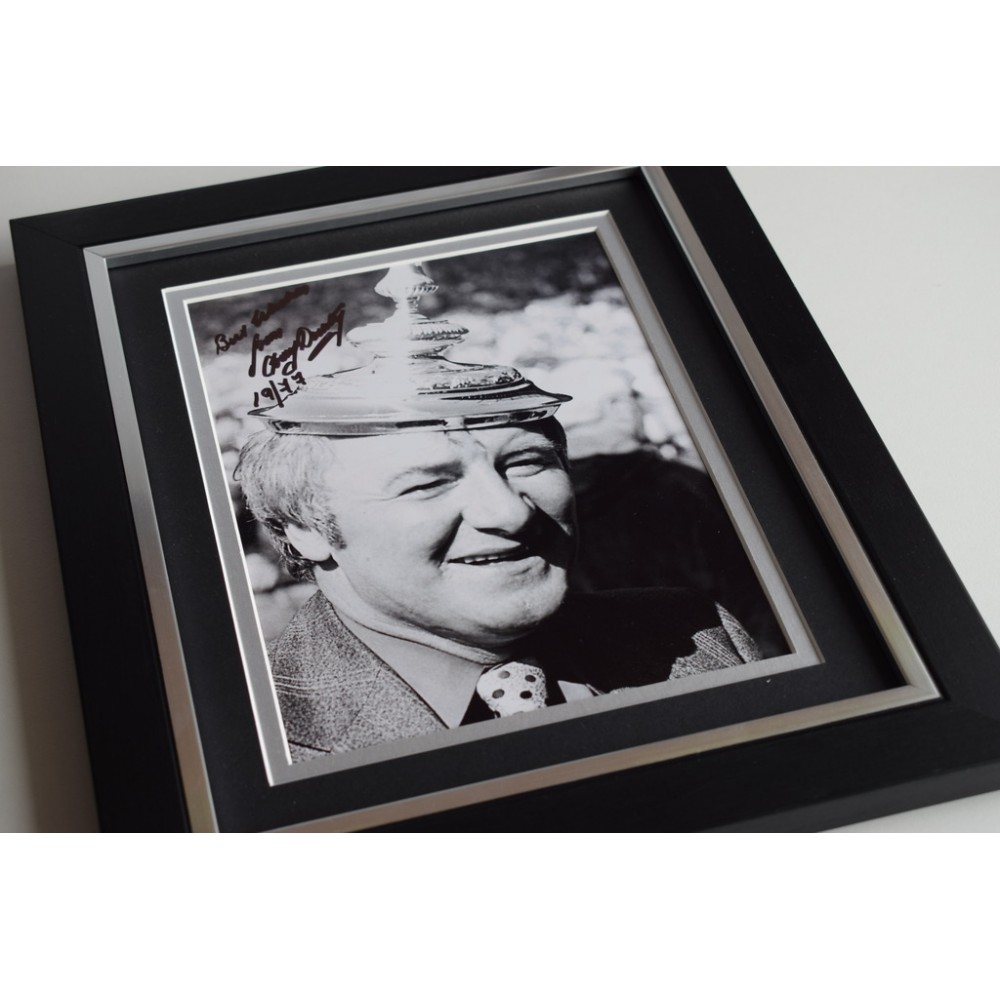 Tommy Docherty Signed Autograph 10X8 Photo Display Manchester United