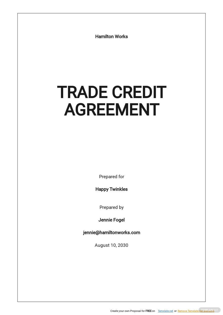 Trade Credit