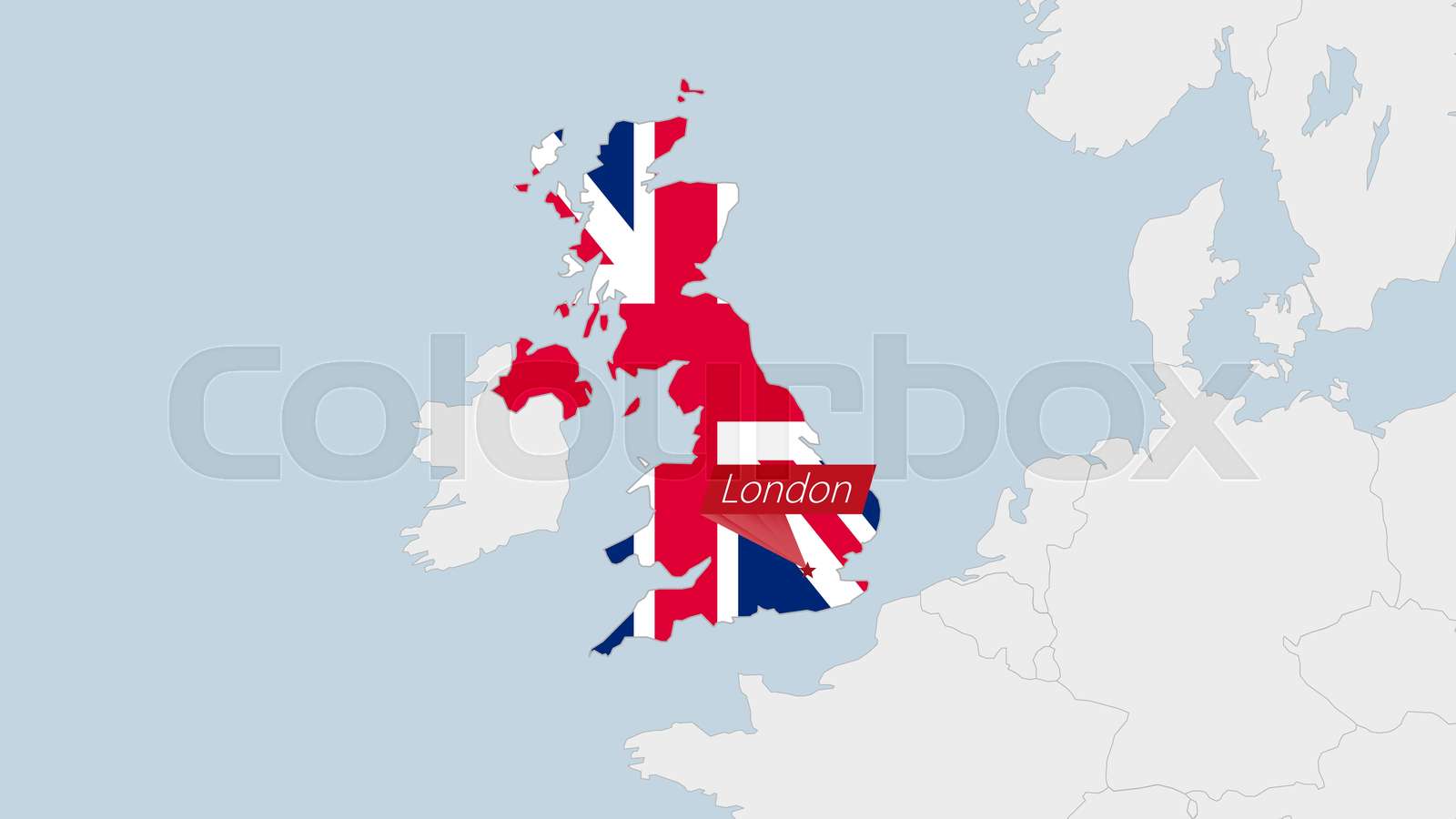 United Kingdom Map Manchester