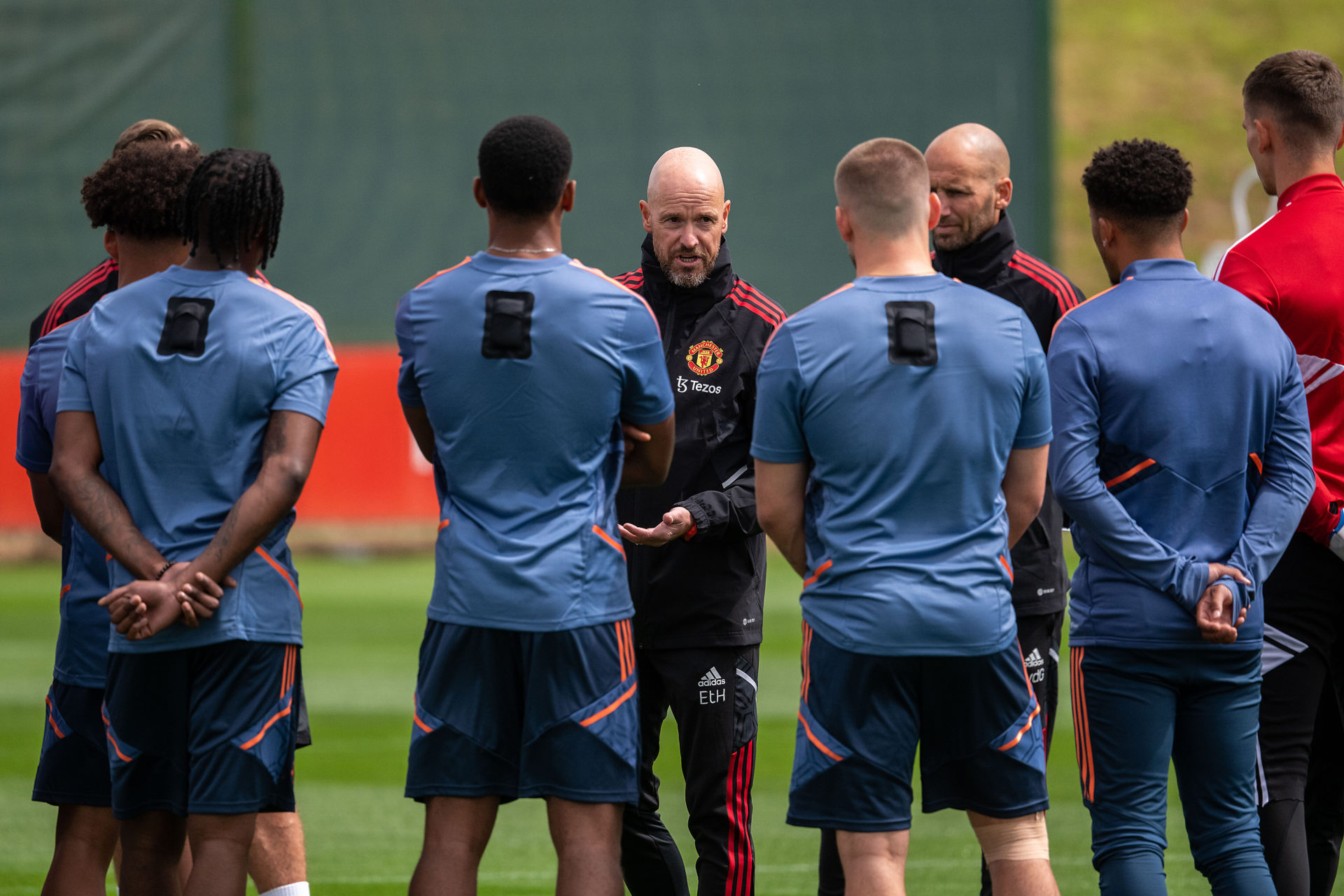 Watch Manchester United Players Coerced To Do Push Ups After Training